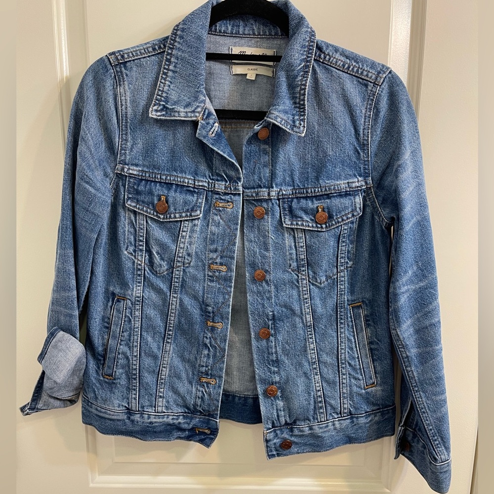 NWOT Madewell Classic Jean Jacket Medford Wash XS